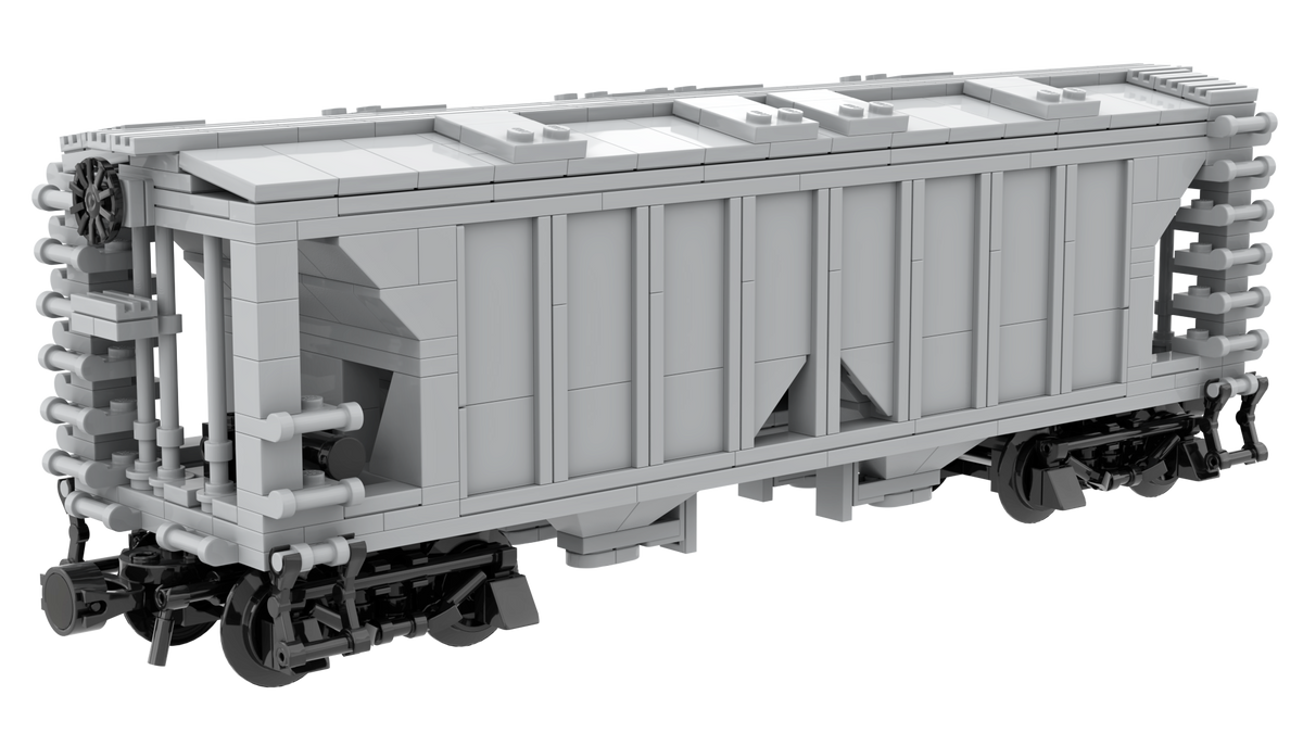 ACF 70-Ton 1958 Cu. Ft. Covered Hopper Premium Instructions