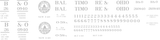 Baltimore & Ohio "Capitol Dome" Decals for the 52'-6" 70 Ton Drop-End Gondola