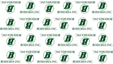 Bohemia Lumber Load Decals for the Thrall 61'-1" Bulkhead Flatcar
