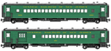 Central Railroad of New Jersey Arch Roof Coach and Combine Decal Set