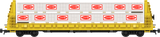Canadian Forest Products Lumber Load Decals for the Thrall 61'-1" Bulkhead Flatcar