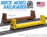 Thrall 61'-1" Bulkhead Flatcar Premium Instructions