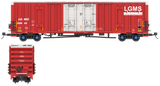 L-Gauge Modular Standard Decals for the Gunderson 60' High Cube Boxcar