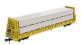 Thrall 61'-1" Bulkhead Flatcar Premium Instructions