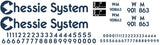 Western Maryland "Chessie System" Decals for the Northeastern Caboose