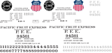 Pacific Fruit Express 1946 Scheme Decals for the R-30-9 and R-40-9 Reefer