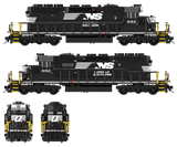 Norfolk Southern Horse Head Paint Scheme Decals for the SD40-2