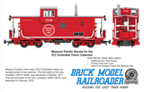 Missouri Pacific Decals for the ICC Extended Vision Caboose