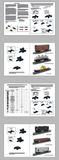 Printed Copy: Kadee Knuckle Coupler Conversion Instructions for BMR Models