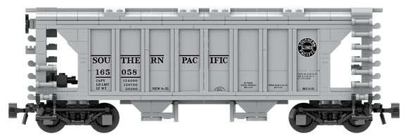 Southern Pacific Decals for the ACF 70-Ton 1958 Cu. Ft. Covered Hopper
