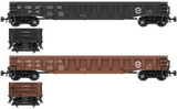 Southern Pacific "As Delivered" Decals for the ACF G31a 52'-6" 70 Ton Drop-End Gondola