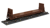 Thrall 61'-1" Bulkhead Flatcar Premium Instructions