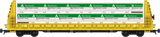 Weyerhaeuser Lumber Load Decals for the Thrall 61'-1" Bulkhead Flatcar