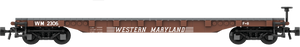 Western Maryland "Speed Letter" Decals for the AAR 53' Flat Car