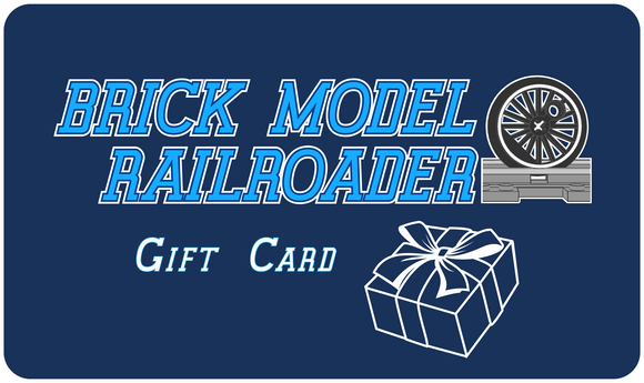 Brick Model Railroader Gift Card