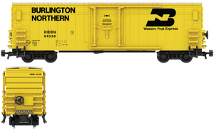 Burlington Northern Western Fruit Express Decals for the PCF 50' Insulated Boxcar