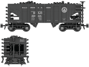 Baltimore & Ohio Decals for the USRA 55-Ton Hopper