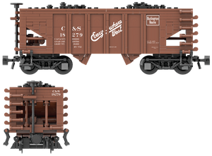 Colorado & Southern "Everywhere West" Decals for the USRA 55-Ton Hopper