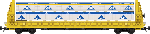 Georgia Pacific Lumber Load Decals for the Thrall 61'-1