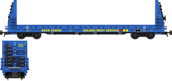Golden West Service Decals for the Thrall 61'-1