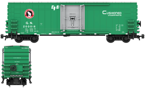 Great Northern Decals for the PCF 50' Insulated Boxcar