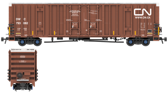 Canadian National Decals for the Gunderson 60' High Cube Boxcar