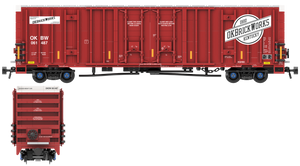 OKBrickWorks Decals for the Gunderson 60' High Cube Boxcar