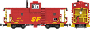 Santa Fe "Kodachrome" Decals for the ICC Extended Vision Caboose
