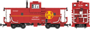 Santa Fe "Original" Decals for the ICC Extended Vision Caboose