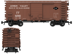 Lehigh Valley RR Decals for the Pullman PS-1 Boxcar