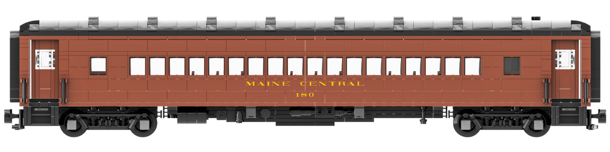 Maine Central Arch Roof Coach Decal Set – Brick Model Railroader