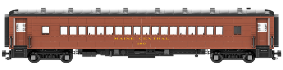 Maine Central Arch Roof Coach Decal Set