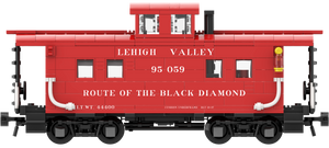 Lehigh Valley "Route Of The Black Diamond" Decals for the Northeastern Caboose