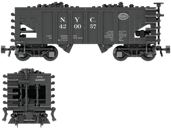 New York Central Decals for the USRA 55-Ton Hopper