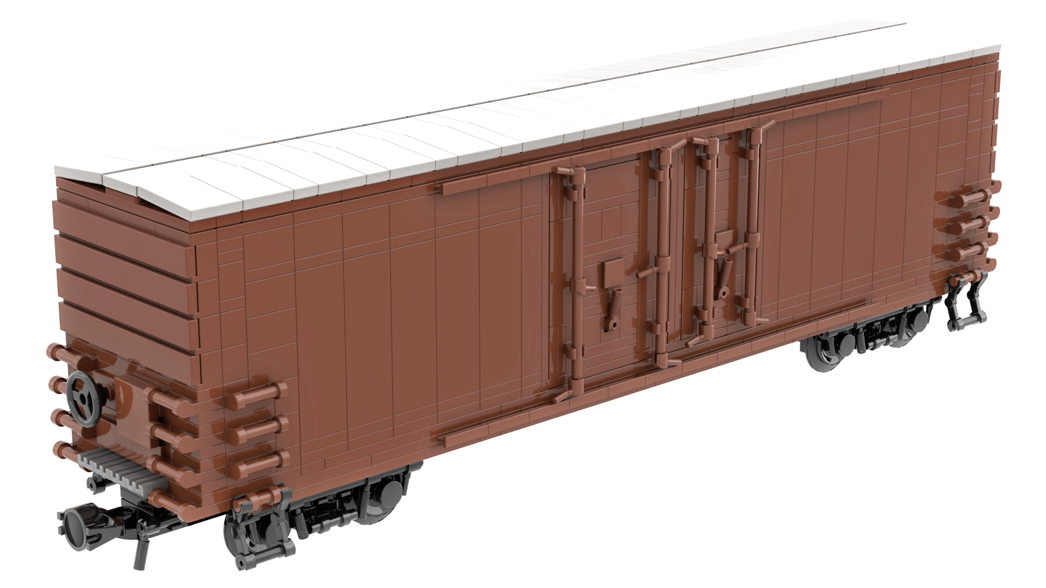 Pacific Car & Foundry 50' Insulated Boxcar Premium Instructions