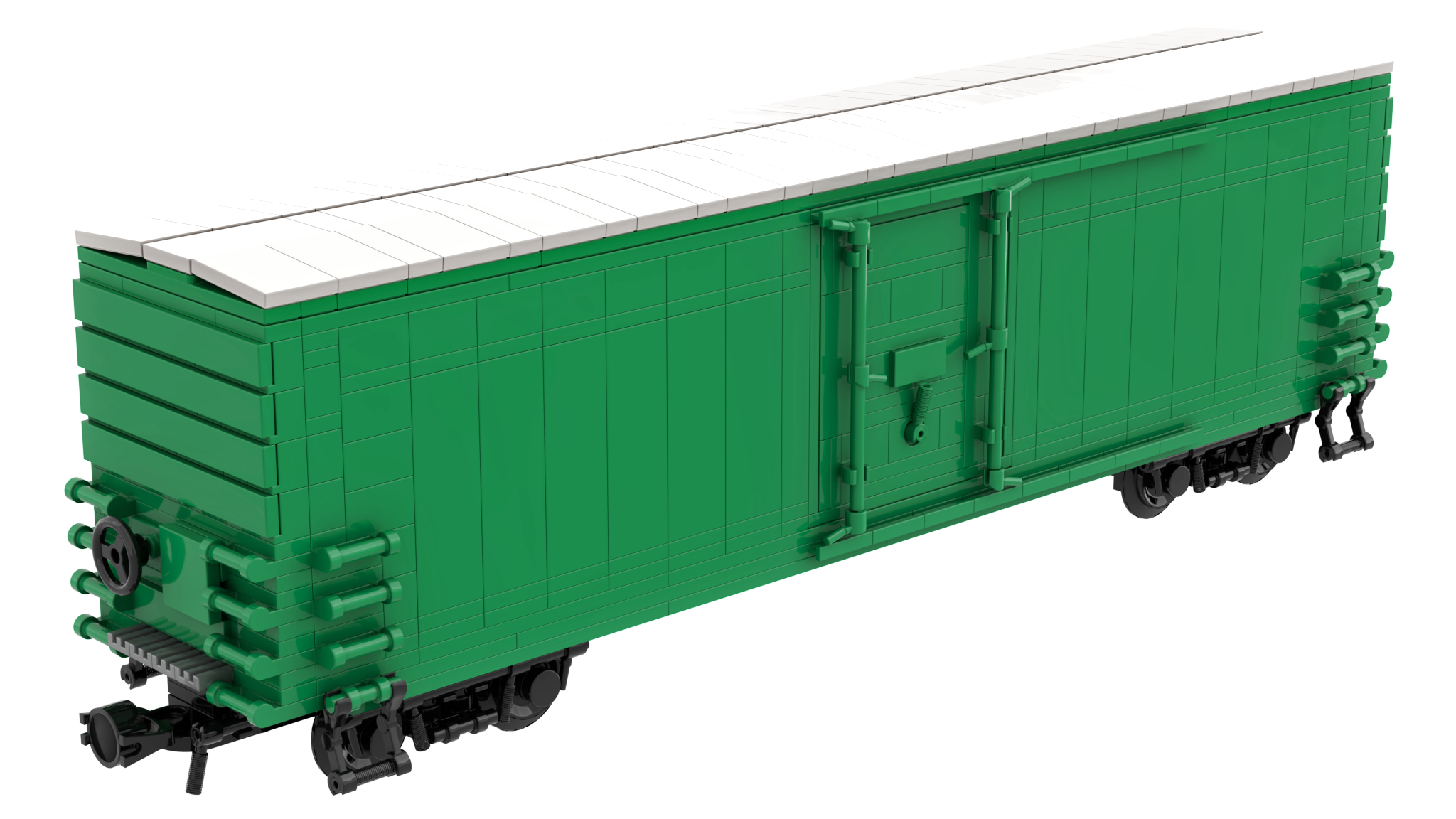 Pacific Car & Foundry 50' Insulated Boxcar Premium Instructions