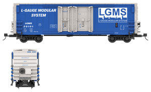 L-Gauge Modular Standard Decals for the PCF 50' Insulated Boxcar