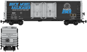 Brick Model Railroader Decals for the PCF 50' Insulated Boxcar