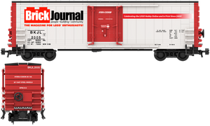 Brickjournal Decals for the PCF 50' Insulated Boxcar