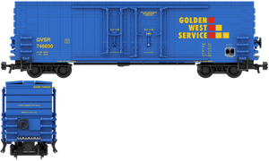 Golden West Service Decals for the PCF 50' Insulated Boxcar
