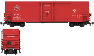 Missouri Kansas & Texas (Katy) Decals for the PCF 50' Insulated Boxcar