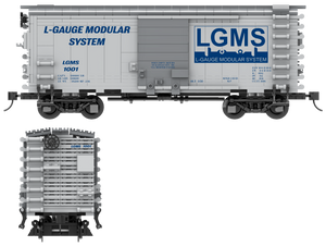 L-Gauge Modular Standard decal set for the Pullman PS-1 40ft Boxcar