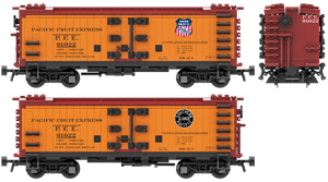 Pacific Fruit Express 1936 Scheme Decals for the R-30-9 and R-40-9 Reefer