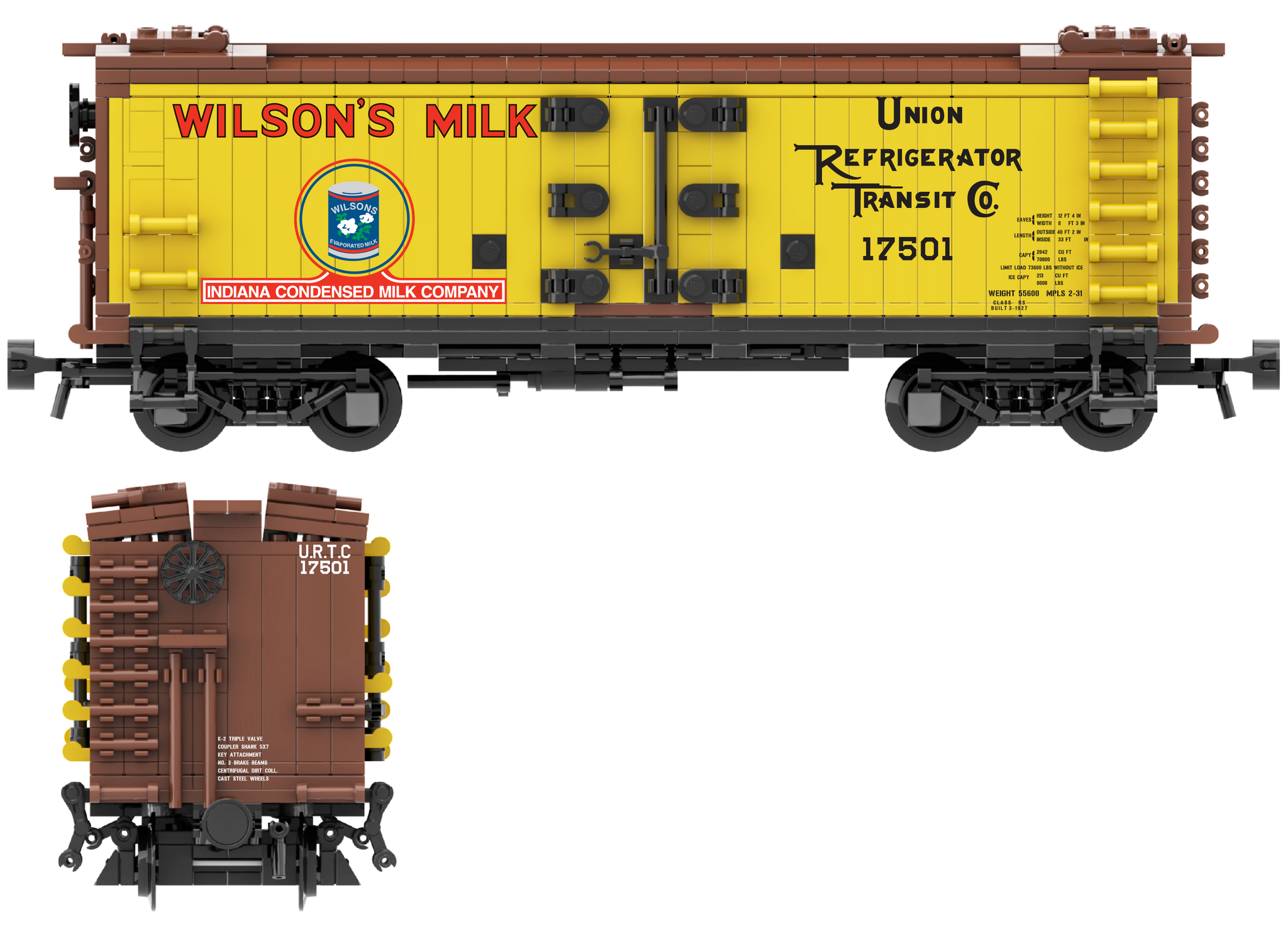 マークリン - ポンピエのトラック - 19034 Freight Car Decals – Brick Model Railroader