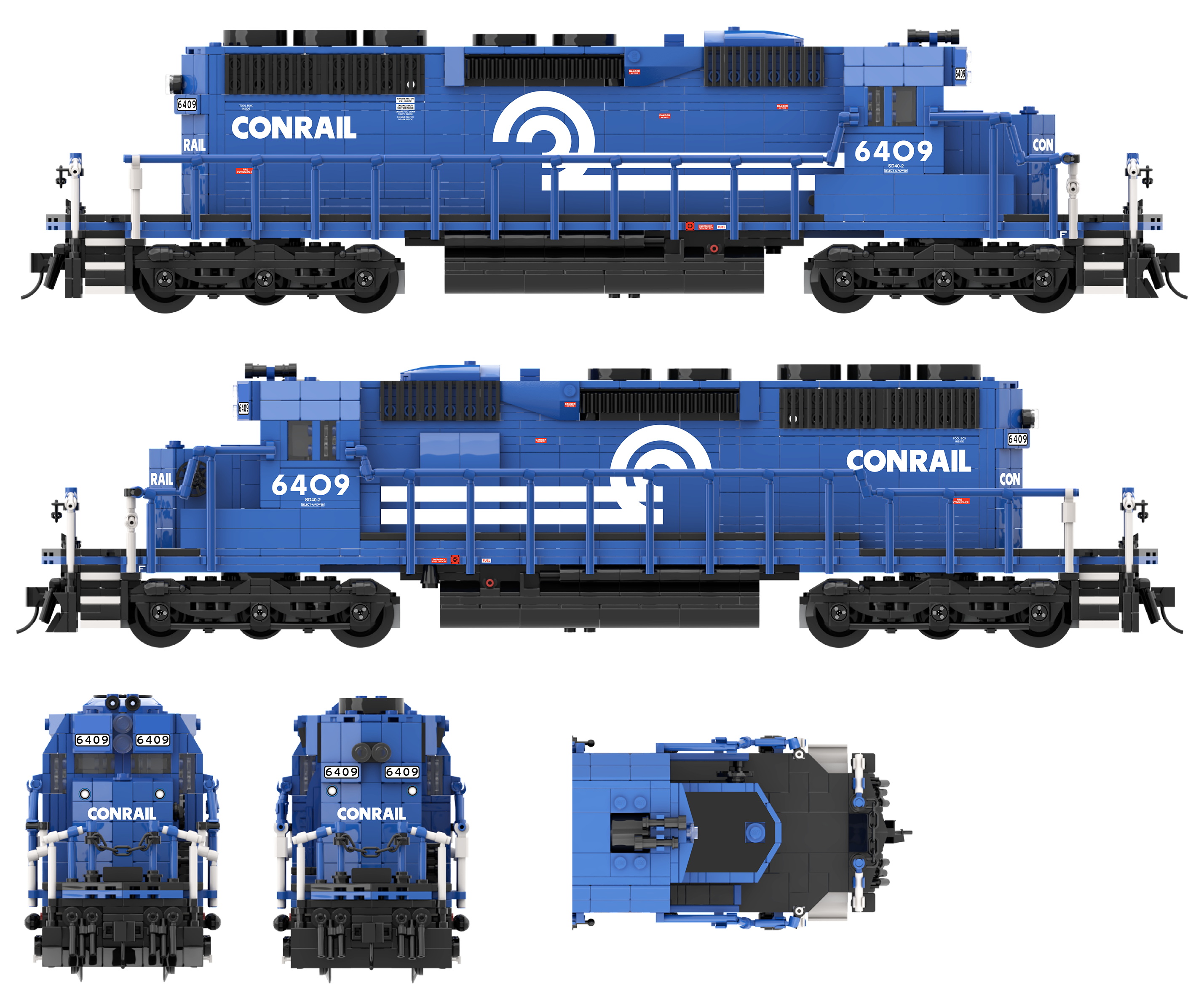 クマタ貿易(ALCO)HOゲージ　EMD　SD-40-2   未塗装完成品 HO RTR SD40 (SD40-2) with DCC & Sound, FURX #3001 Model