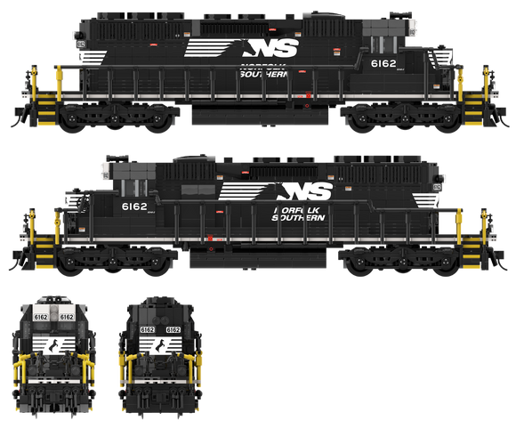 Norfolk Southern Horse Head Paint Scheme Decals for the SD40-2