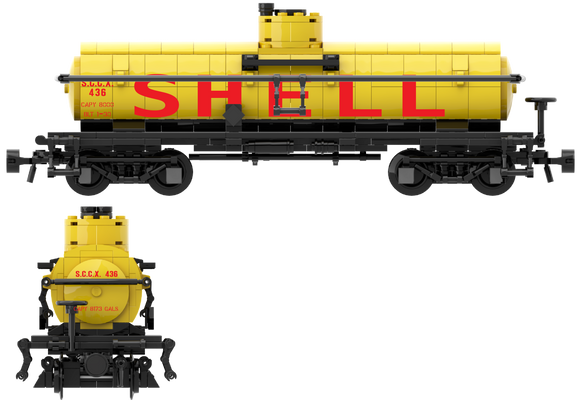 SHELL Decals for the ACF Type 27 Tank Car