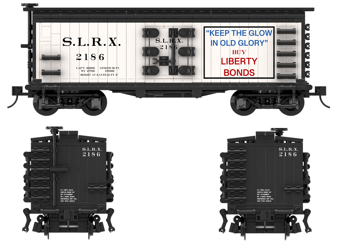 Train Freight Car Lettering Freight Car Decals – Brick Model Railroader