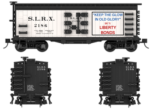 Liberty Bonds St Louis Refrigerator Car Co. 36ft Beer Car 2022 NMRA National Train Show Decal Set