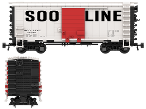 SOO LINE Decals for the Pullman PS-1 Boxcar